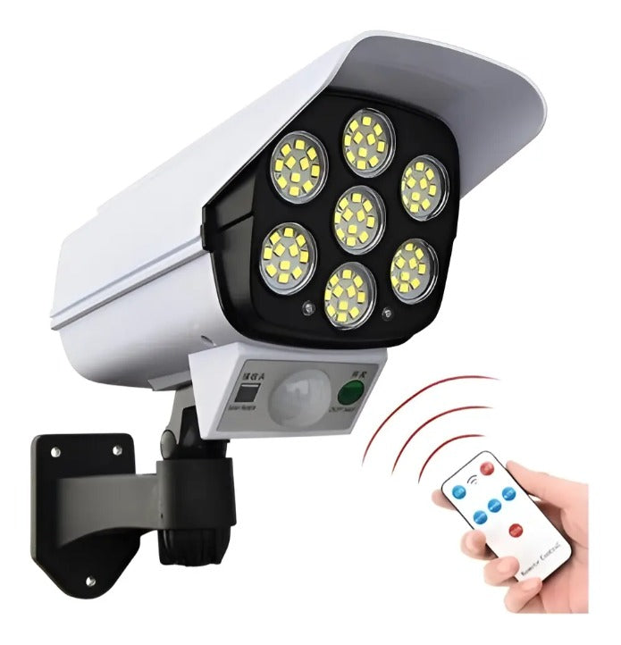 Vigiluxor™ - Foco Solar Tipo Cámara
